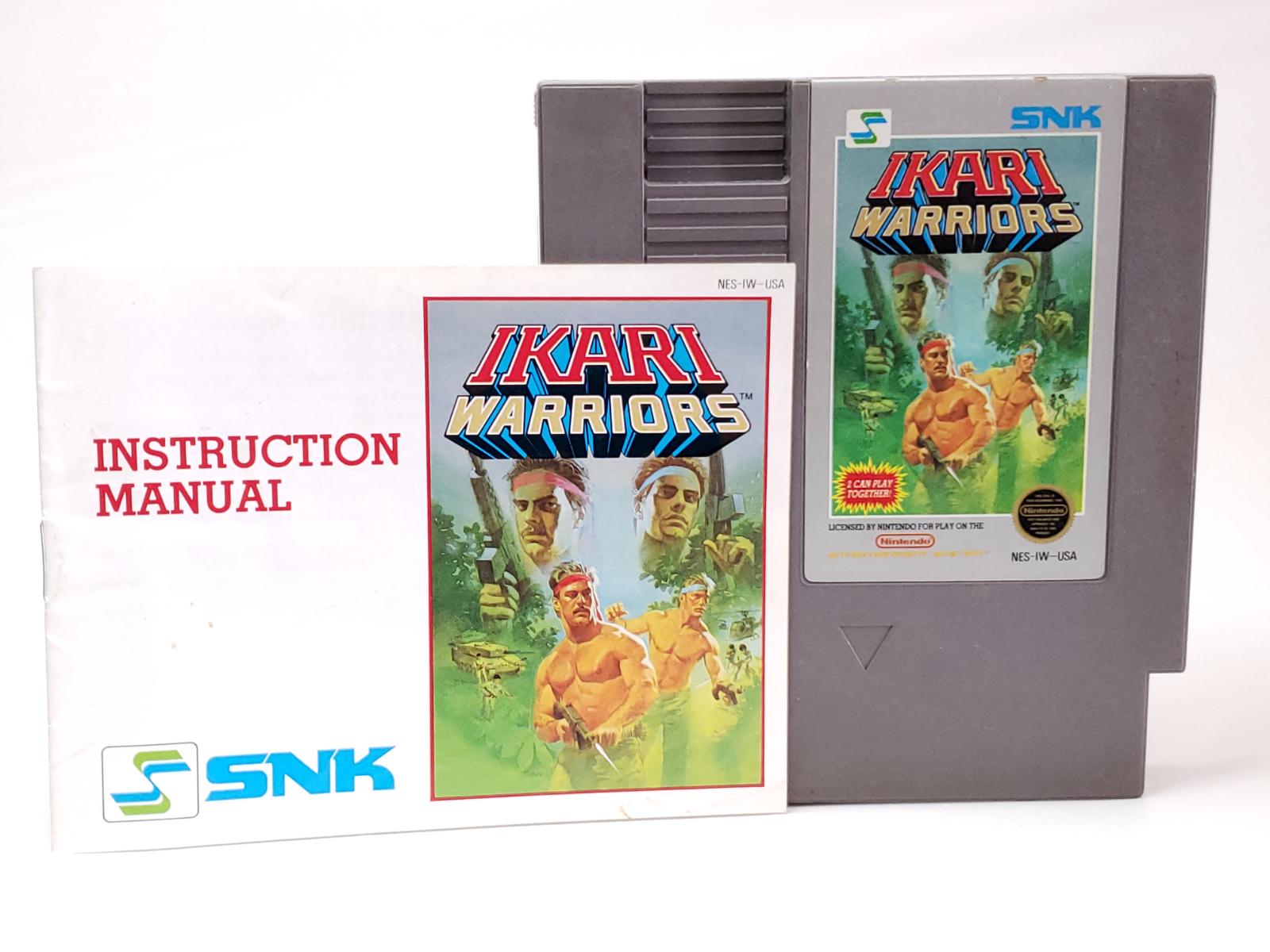 Ikari Warriors Item and Manual only NES