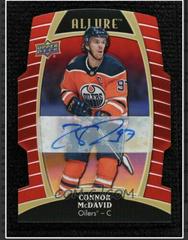 Connor McDavid [Red Rainbow Autograph] #1 Hockey Cards 2019 Upper Deck Allure Prices