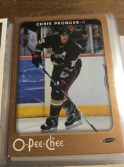 Chris Pronger Hockey Cards 2006 O Pee Chee Prices