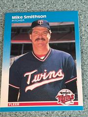 Mike Smithson Baseball Cards 1987 Fleer Prices