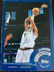 Juwan Howard Basketball Cards 2002 Topps Prices
