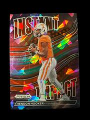 Hendon Hooker [Red Ice] #II-5 Football Cards 2023 Panini Prizm Draft Picks Instant Impact Prices