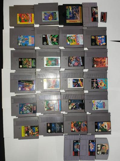 NES Game Lot photo