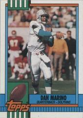 Dan Marino [Disclaimer Back] Football Cards 1990 Topps Prices