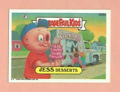 JESS Desserts #504b 1988 Garbage Pail Kids Prices