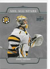 Jeremy Swayman Hockey Cards 2021 Upper Deck AHL All Stars Prices