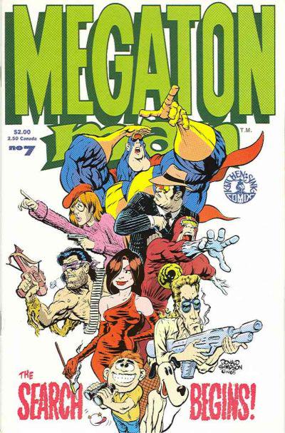 Megaton Man #7 (1985) Comic Books Megaton Man