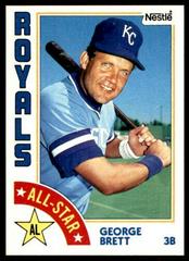 George Brett Baseball Cards 1984 Topps Nestle Prices