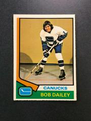 Bob Dailey #240 Hockey Cards 1974 O-Pee-Chee Prices