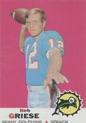 Bob Griese Football Cards 1969 Topps Prices
