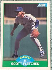 Scott Fletcher #78 Baseball Cards 1989 Score Prices