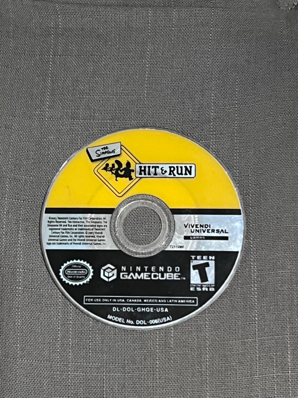 The Simpsons Hit and Run Item only Gamecube