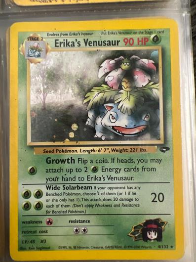 Erika's Venusaur [1st Edition] #4 photo