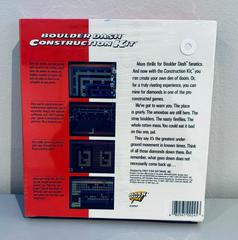 Back Cover | Boulder Dash Construction Set Atari 400