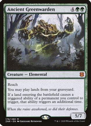 Ancient Greenwarden [Foil] Magic Zendikar Rising