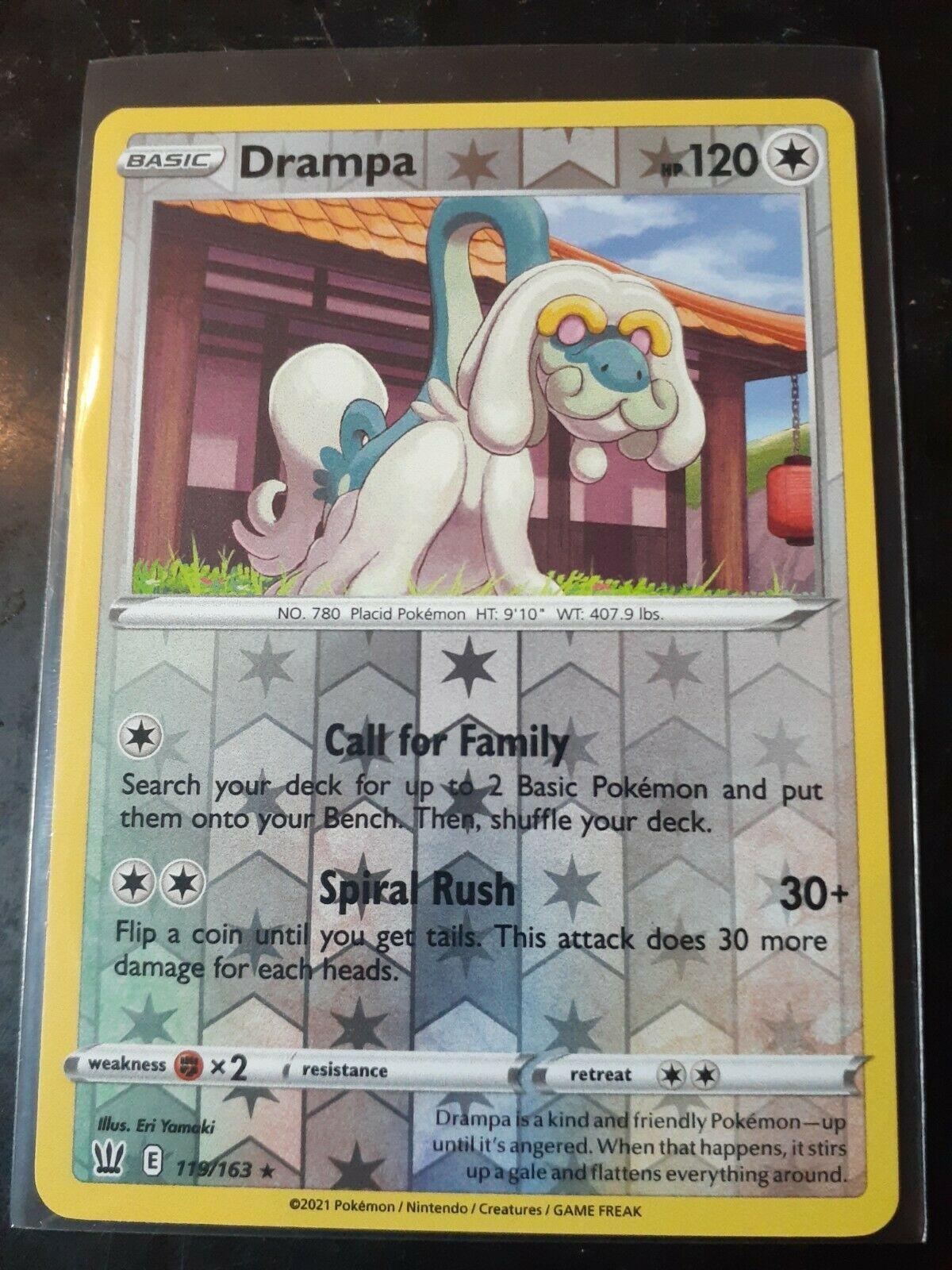 Drampa [Reverse Holo] #119 Pokemon Battle Styles