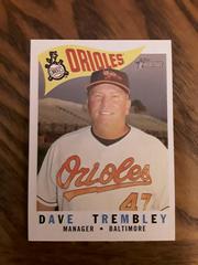 Dave Trembley #226 Baseball Cards 2009 Topps Heritage Prices
