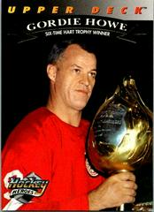 Gordie Howe #23 Hockey Cards 1992 Upper Deck Howe Heroes Prices
