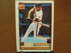 Barry Bonds #570 Baseball Cards 1991 Topps Prices