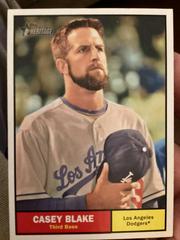 Casey Blake #247 Baseball Cards 2010 Topps Heritage Prices