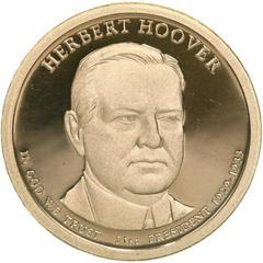 2014 S [HERBERT HOOVER PROOF] Coins Presidential Dollar Prices