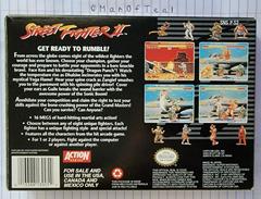 Box Back | Street Fighter II Super Nintendo