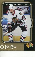 Martin Lapointe #106 Hockey Cards 2007 O-Pee-Chee Prices