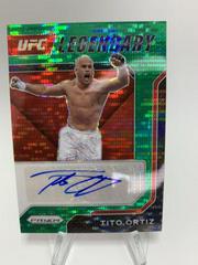 Tito Ortiz [Green Pulsar] Ufc Cards 2022 Panini Prizm UFC Legendary Signatures Prices