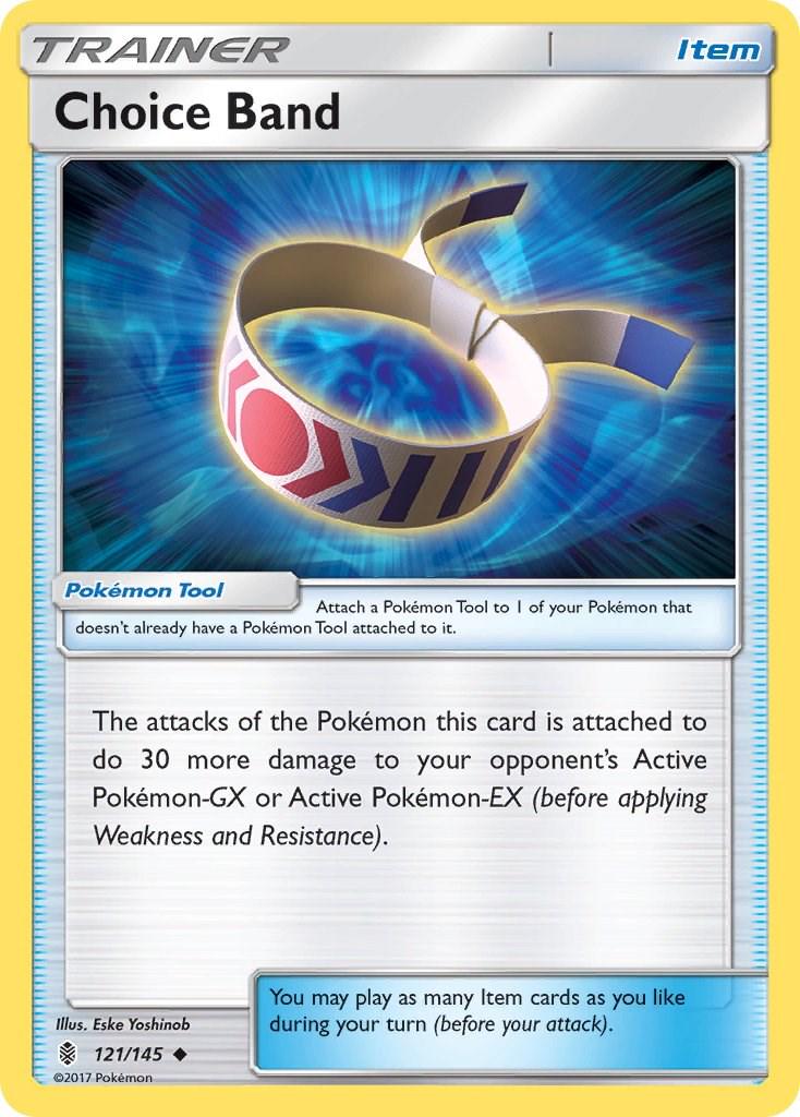 Choice Band #121 Pokemon Guardians Rising