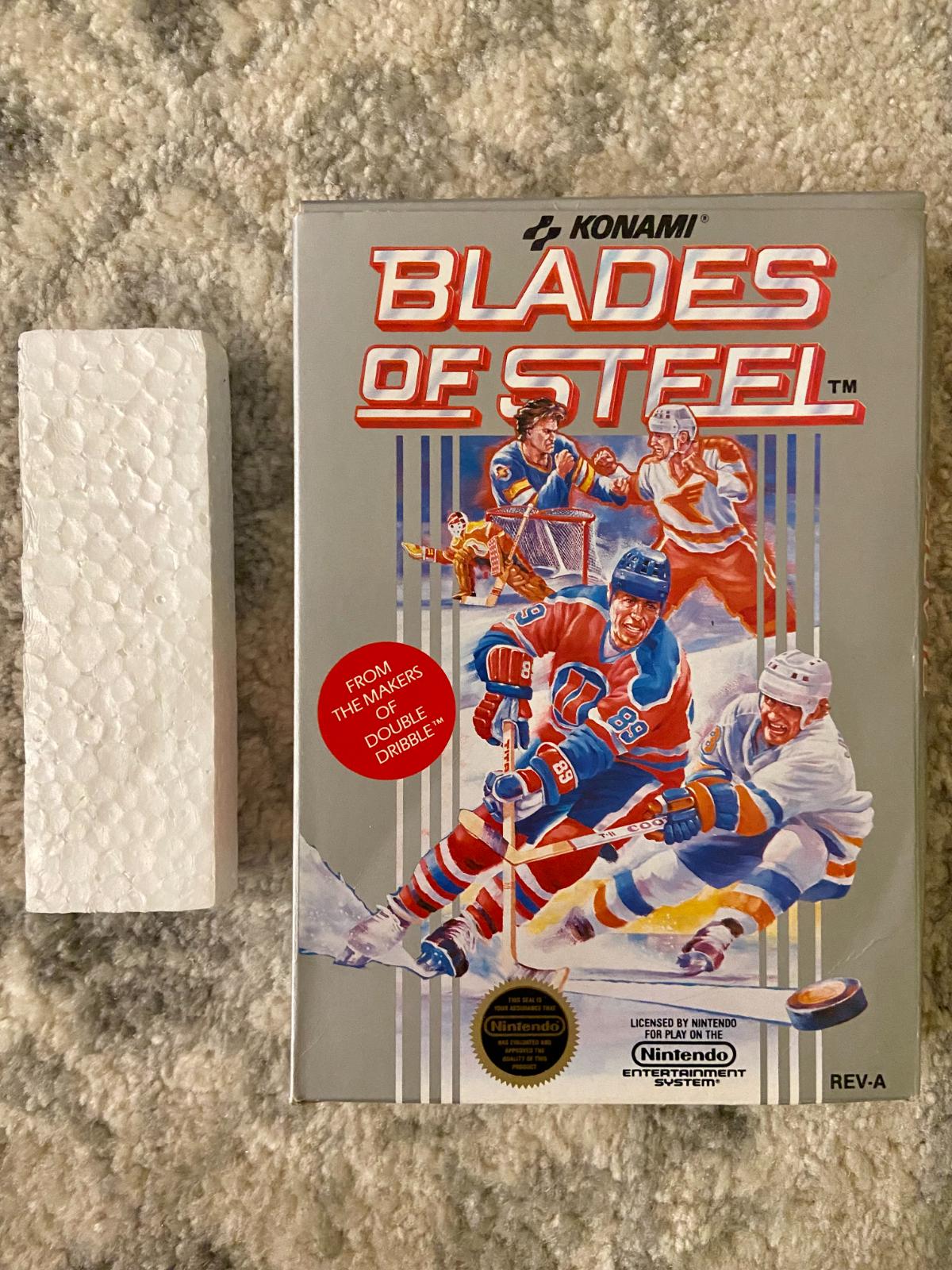 Blades of Steel Item and Box only NES