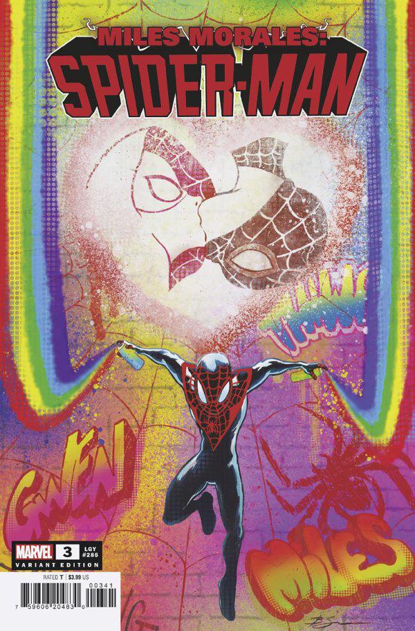 Miles Morales: Spider-Man [Su Graffiti] #3 (2023) Comic Books Miles Morales: Spider-Man