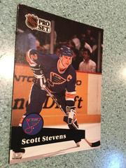 Scott Stevens Hockey Cards 1991 Pro Set Prices