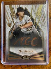 Max Kranick [Auto] Baseball Cards 2022 Topps Tier One Break Out Autographs Prices