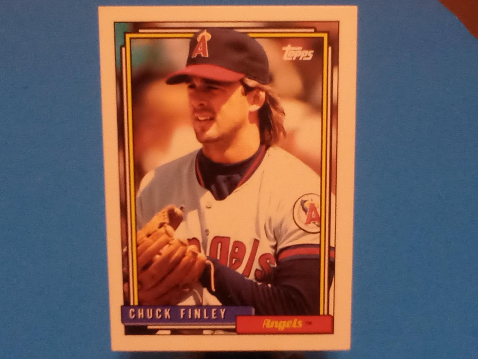 Chuck Finley Ungraded 1992 Topps