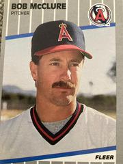 Bob McClure #U-14 Baseball Cards 1989 Fleer Update Prices