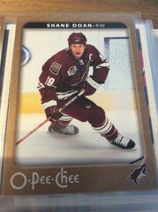 Shane Doan Hockey Cards 2006 O Pee Chee Prices