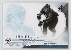 Anze Kopitar Hockey Cards 2010 SP Authentic Prices