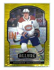 Brendan Gallagher [Yellow Taxi] #2 Hockey Cards 2020 Upper Deck Allure Prices