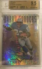 Barry Sanders [Purple] #4 Football Cards 1998 Leaf Rookies & Stars Crusade Prices