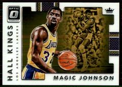 Magic Johnson Basketball Cards 2017 Panini Donruss Optic Hall Kings Prices