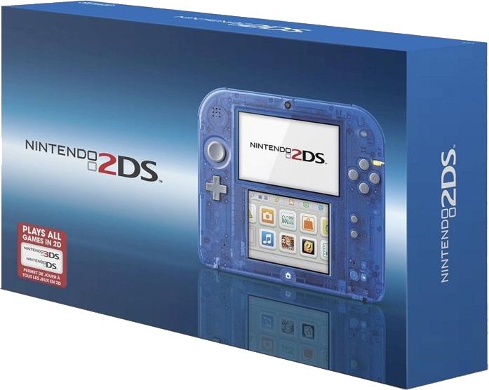 Nintendo 2DS Crystal Blue Nintendo 3DS