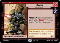 Bossk - Hunting His Prey #10 Star Wars Unlimited: Shadows of the Galaxy