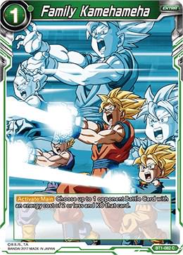 Family Kamehameha BT1-082 Dragon Ball Super Galactic Battle