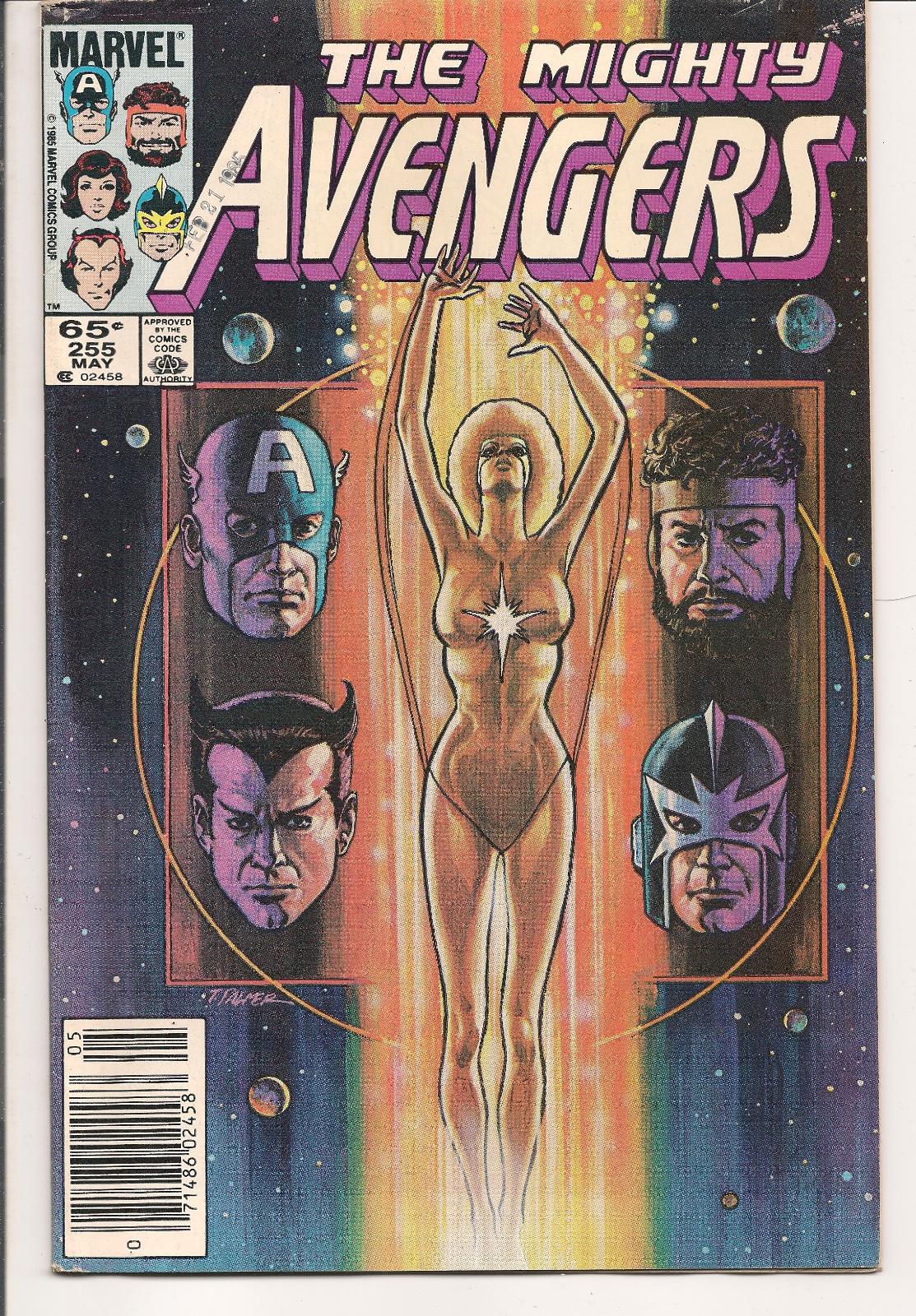 The Mighty Avengers [Newsstand] #255 (1985) Comic Books Mighty Avengers