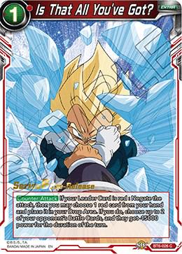 Is That All You've Got? BT6-026_PR Dragon Ball Super Series 6 Pre-Release Promos