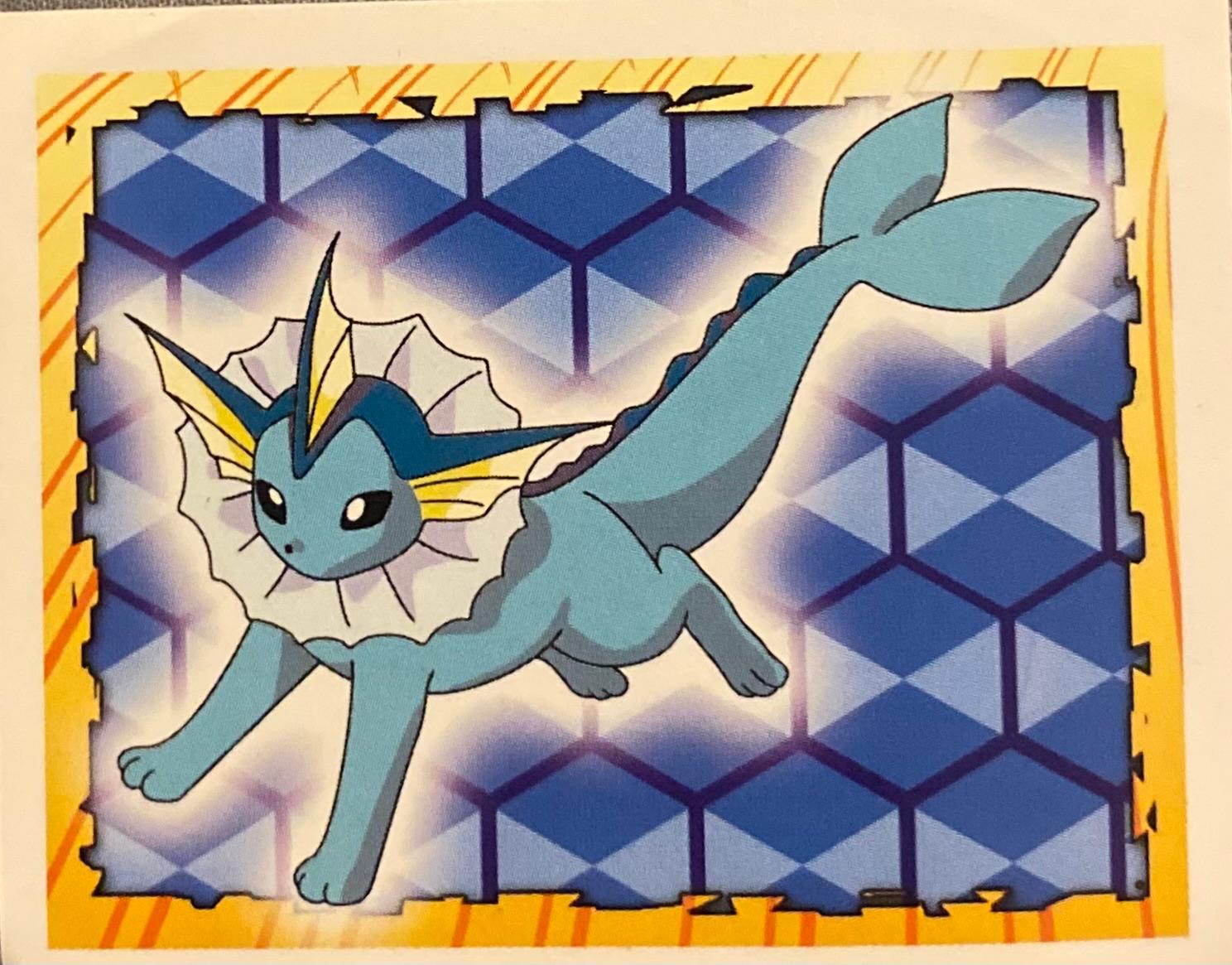 Vaporeon #134 Pokemon Japanese 1999 Merlin