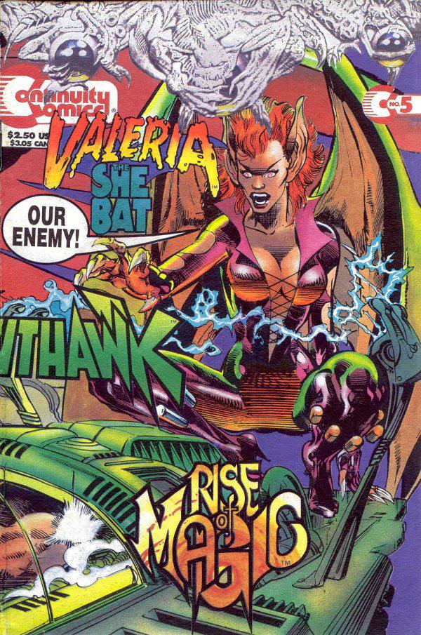 Valeria, the She-Bat #5 (1993) Comic Books Valeria, The She-Bat