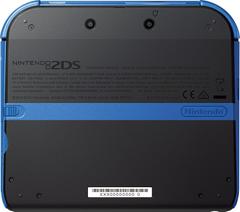 Back | Nintendo 2DS Black + Blue PAL Nintendo 3DS