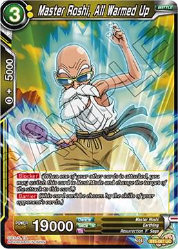 Master Roshi, All Warmed Up BT5-087 Dragon Ball Super Miraculous Revival