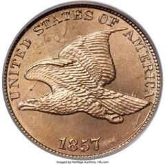 1857 [FS-403] Coins Flying Eagle Penny Prices